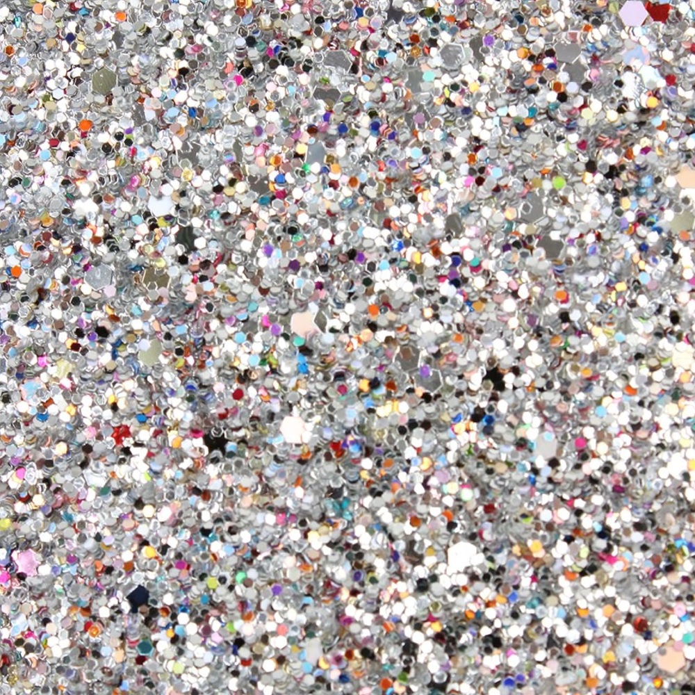 Silver glitter zip around wallet - Picture 4 of 7